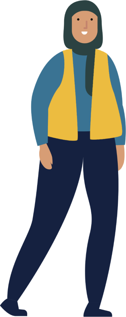 Illustration av samhallmedarbetare